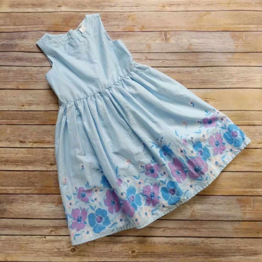 Carter's Pretty Floral Sleeveless Dress 7Y